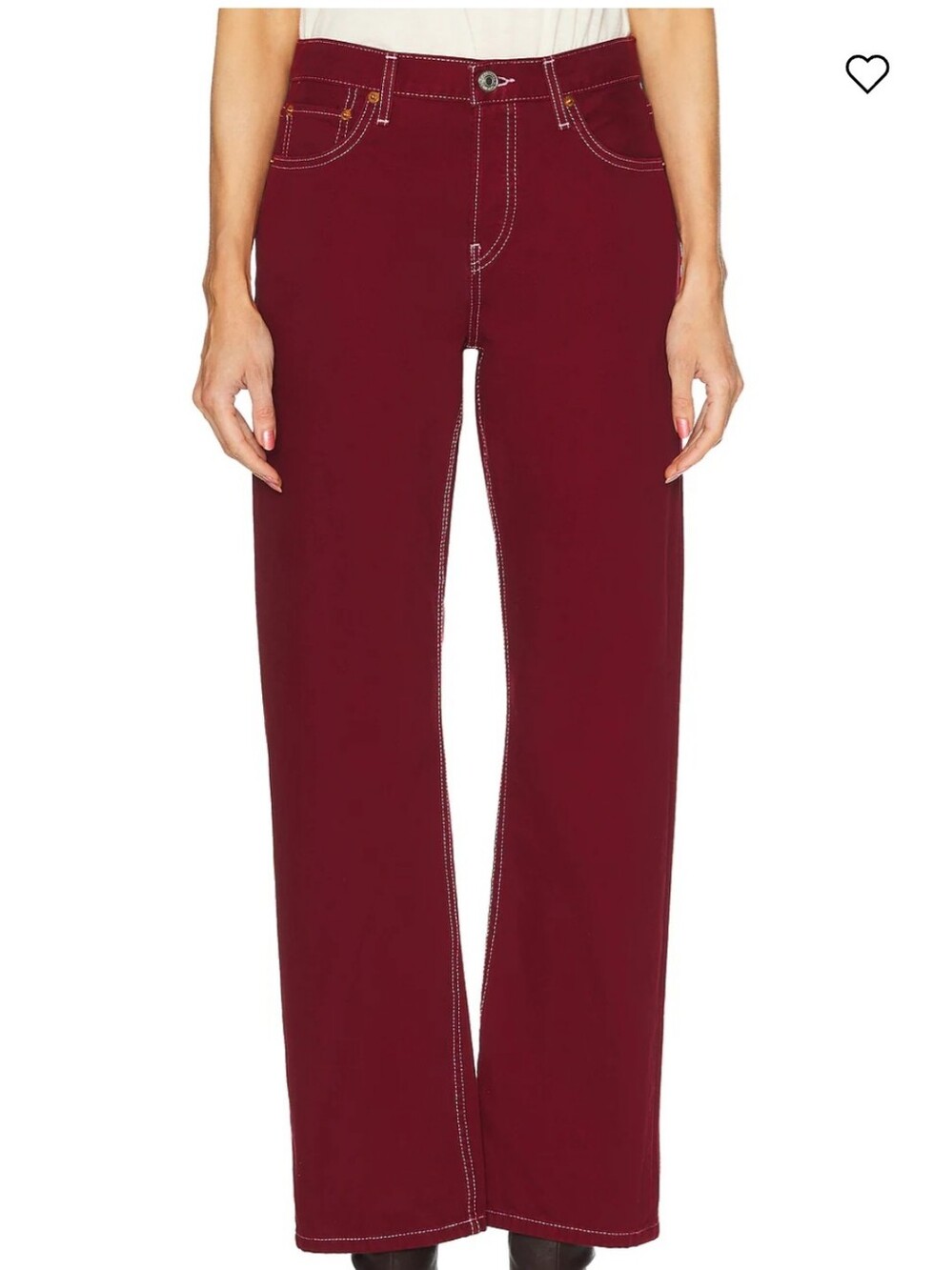 RE/DONE The Standard Mid Rise Full Length 5 pocket Size 26